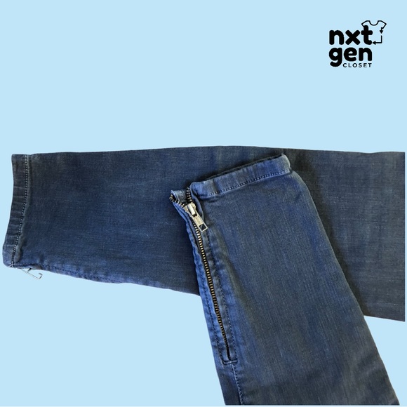 Current/Elliott Women’s Hipster Skinny Side Zip Jeans - Picture 4 of 8